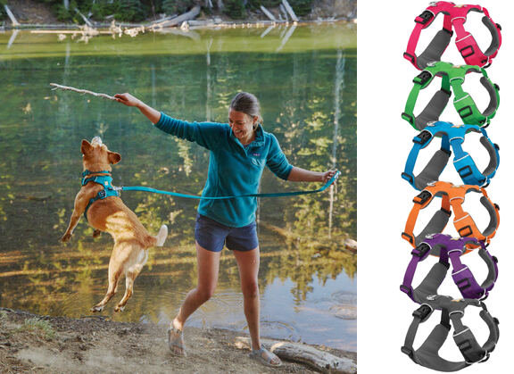 Walking RUFFWEAR Hiking Front Range Trail Running All-Day Wear Everyday No Pull Dog Harness with Front Clip