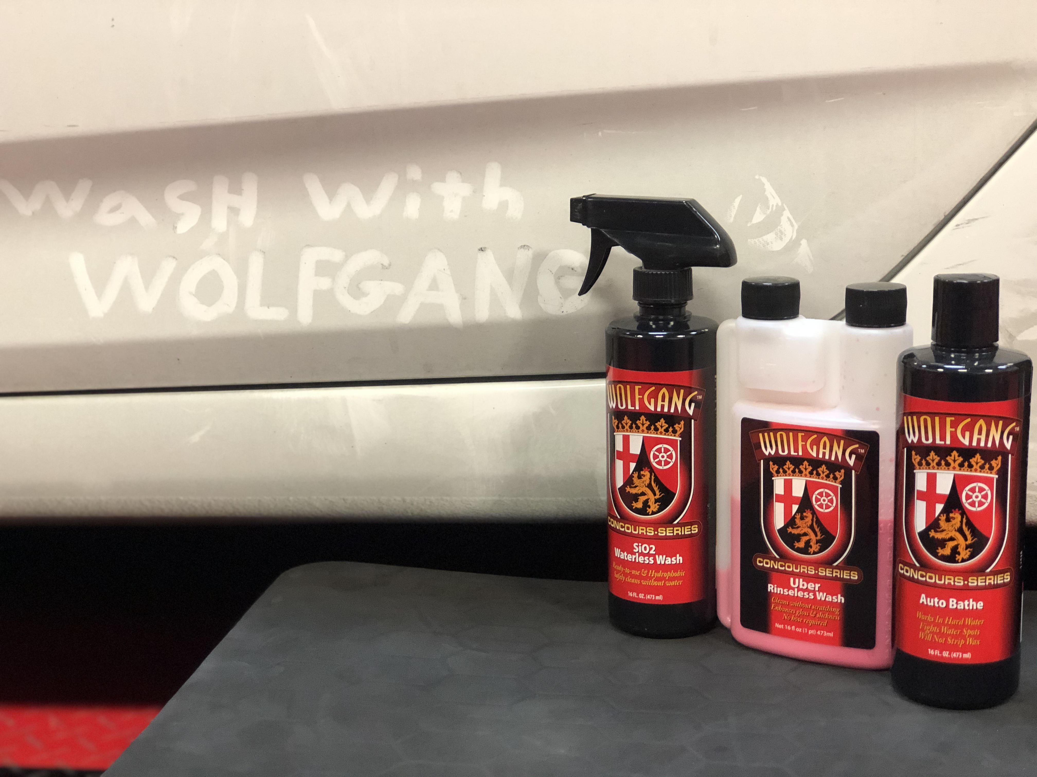 3 Ways to Wash your Car with Wolfgang