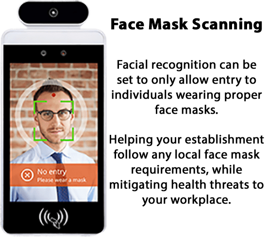 Contactless Temperature Scanning Kiosk with Facial Recognition