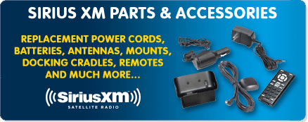 SiriusXM Replacement Parts & Accessories