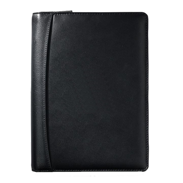 junior leather writing pad back